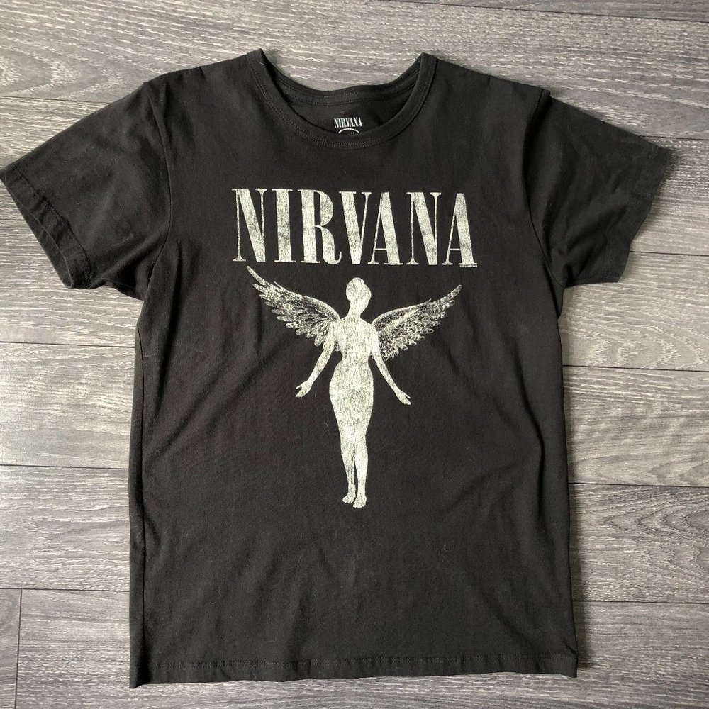 Nirvana 1993 In Utero tour tshirt